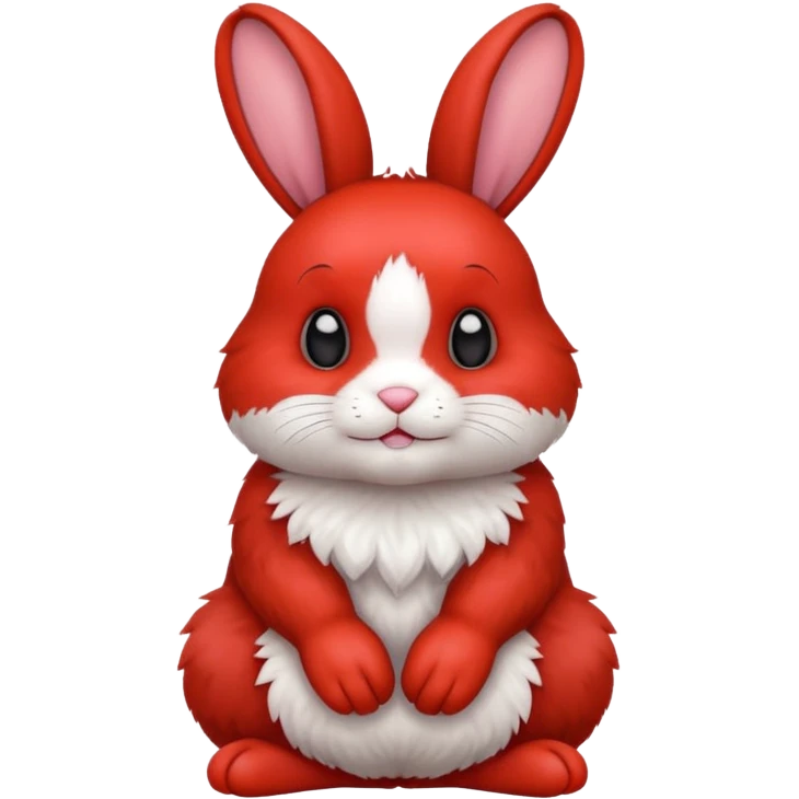 red full rabbit  emoji