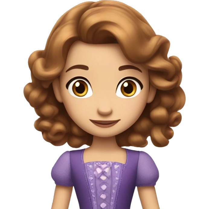 Sofia the first emoji