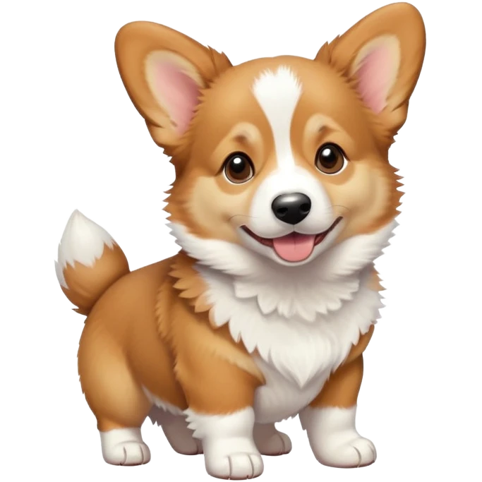 Corgi puppy  emoji
