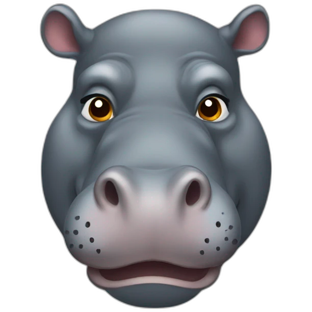 Hippopotamus emoji