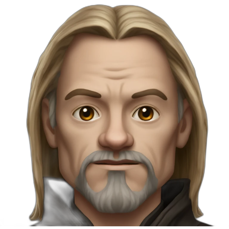 hyperrealist sith jedi in world of warcraft without facial hair emoji