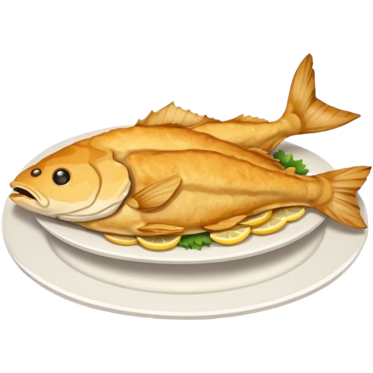 dishes with fried catfish emoji