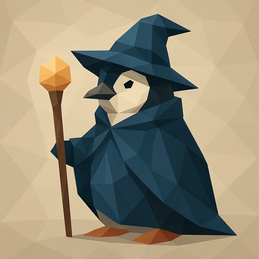 Penguin Wizard 3455513223123213 emoji