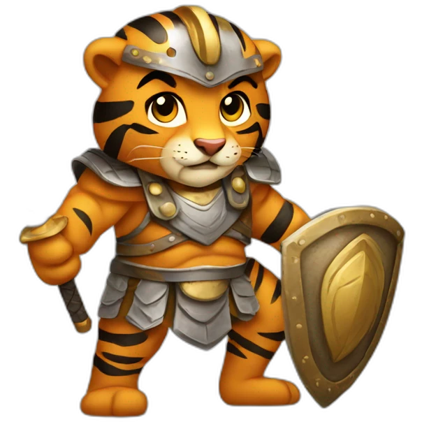 Gladiator Tiger  emoji