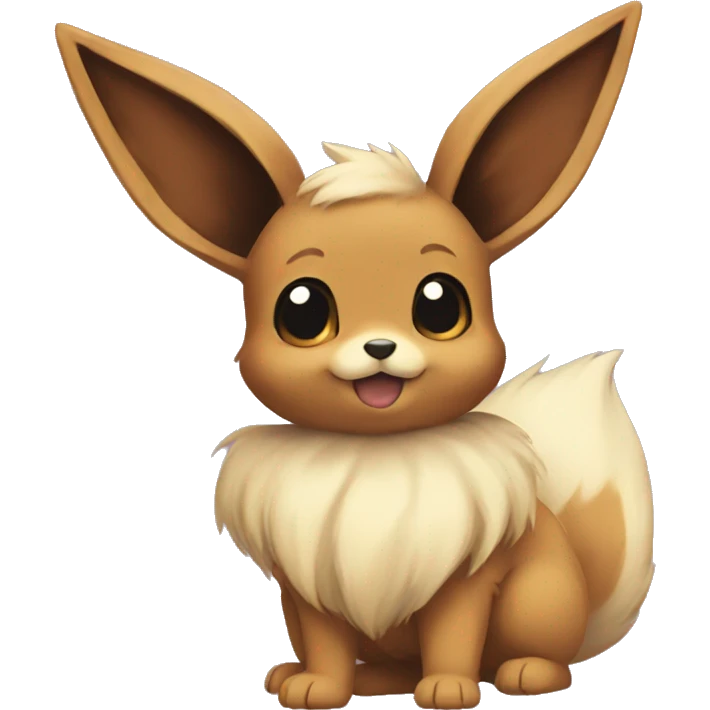 Cute Eevee emoji