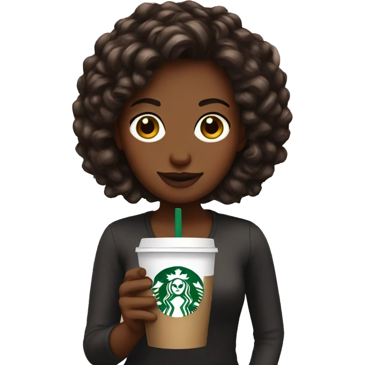Starbucks girly emoji