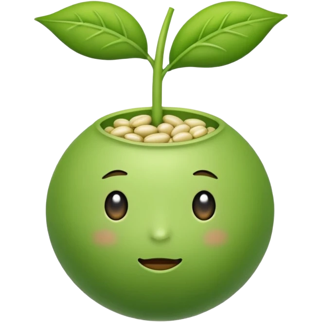 mung bean emoji