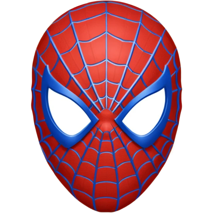 spiderman mask close-up emoji