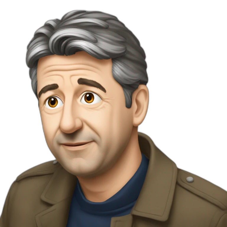 Emmenuel Macron embrasse melenchon emoji