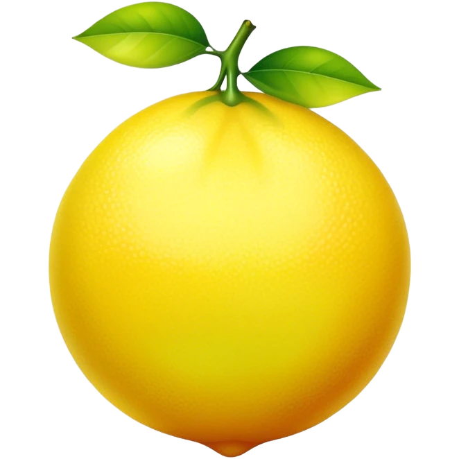 gradient lemon emoji
