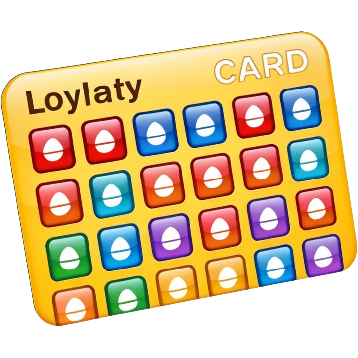 Loyalty card emoji