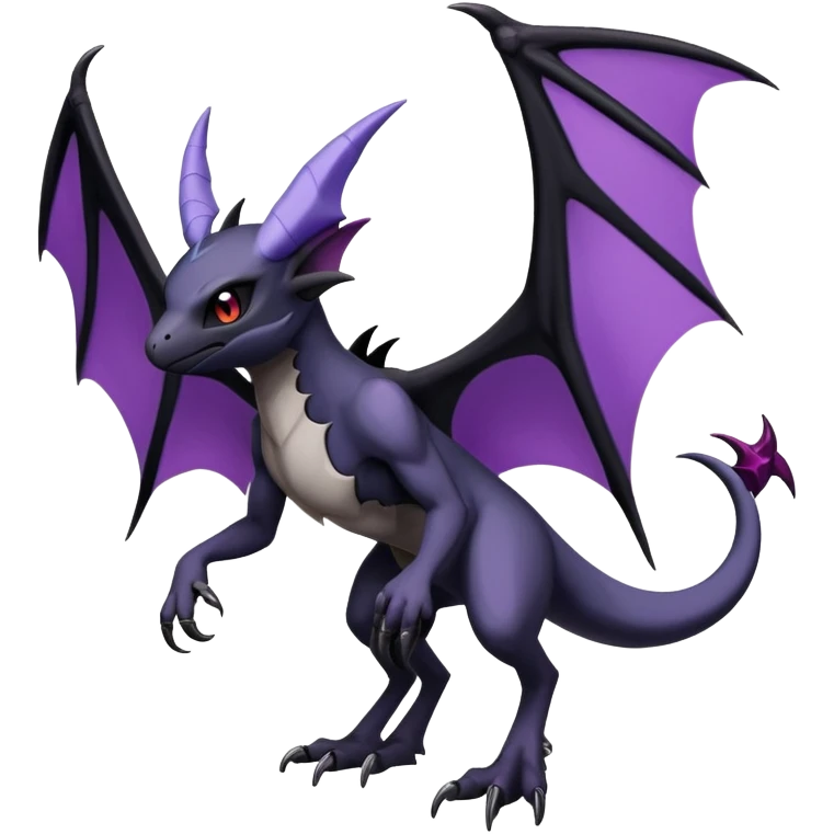 Salandit-Absol-Noibat-Noivern-Hybrid (Full body) emoji