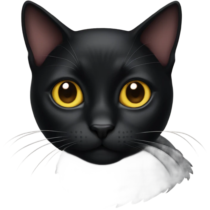 Black cat emoji