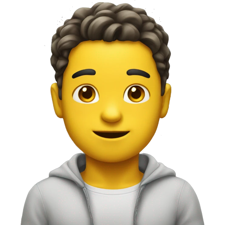 cutie yellow emoji  emoji
