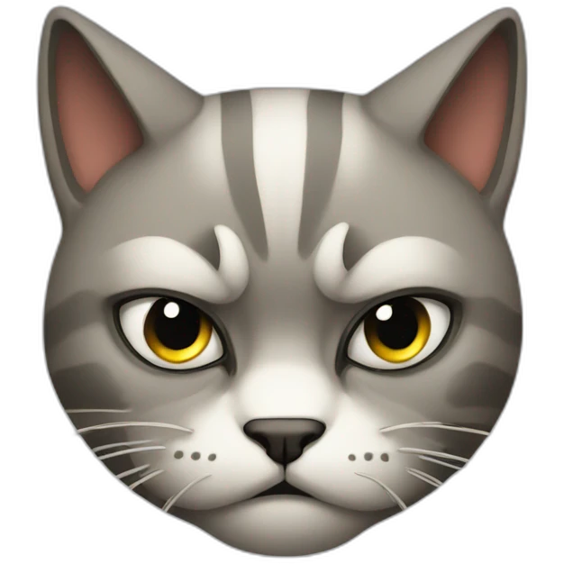 angry cat emoji