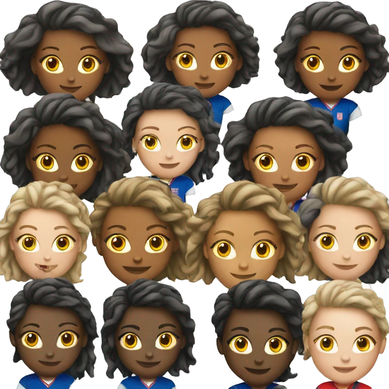 USA woman soccer emoji