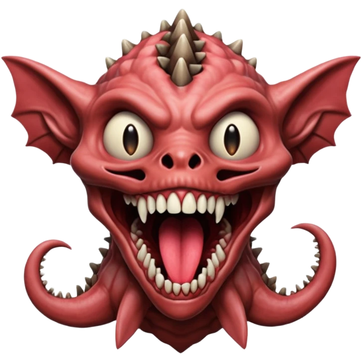 stranger things demogorgan emoji