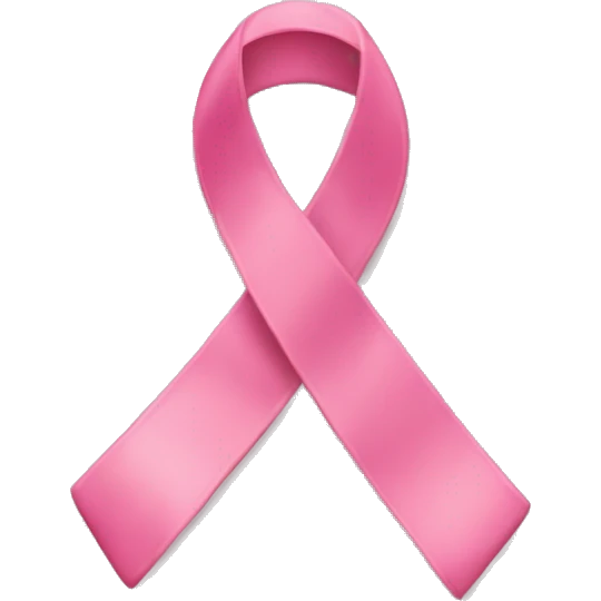 Breast cancer ribbon emoji