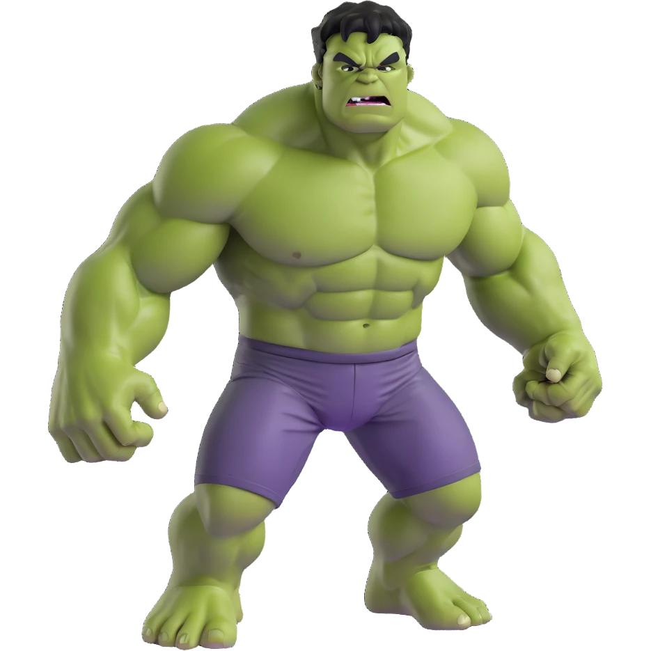 Hulk from Marvel emoji