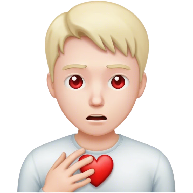 Heart attack  emoji
