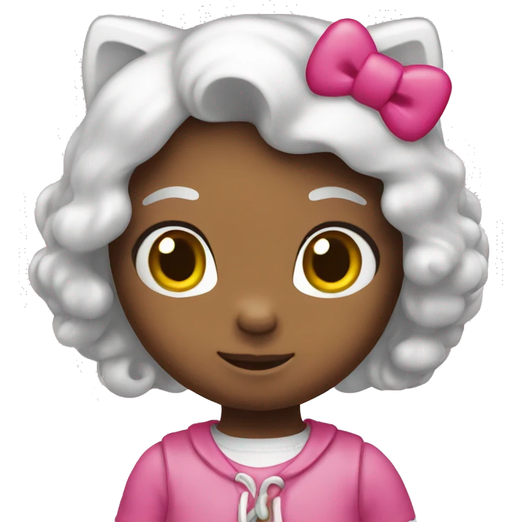 Hello kitty emoji
