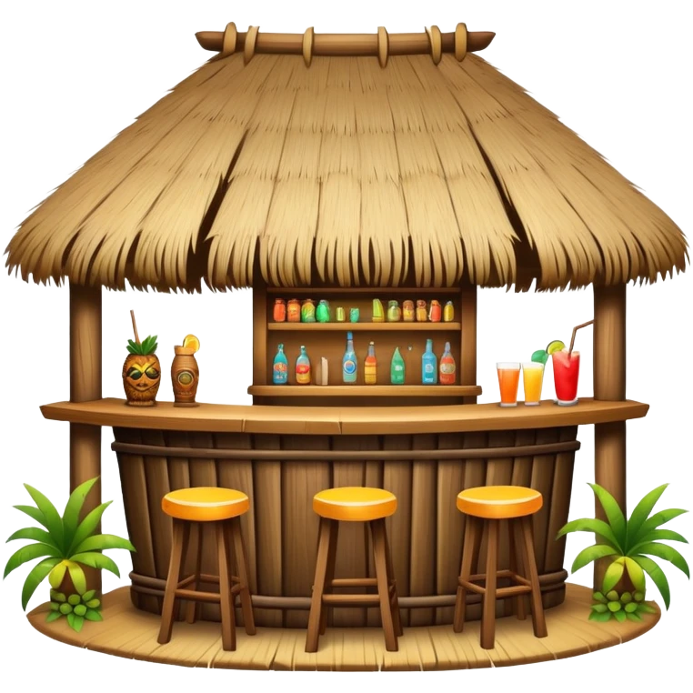 Tiki bar emoji