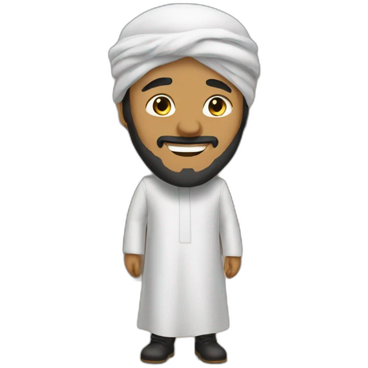 Islamic man tnt emoji