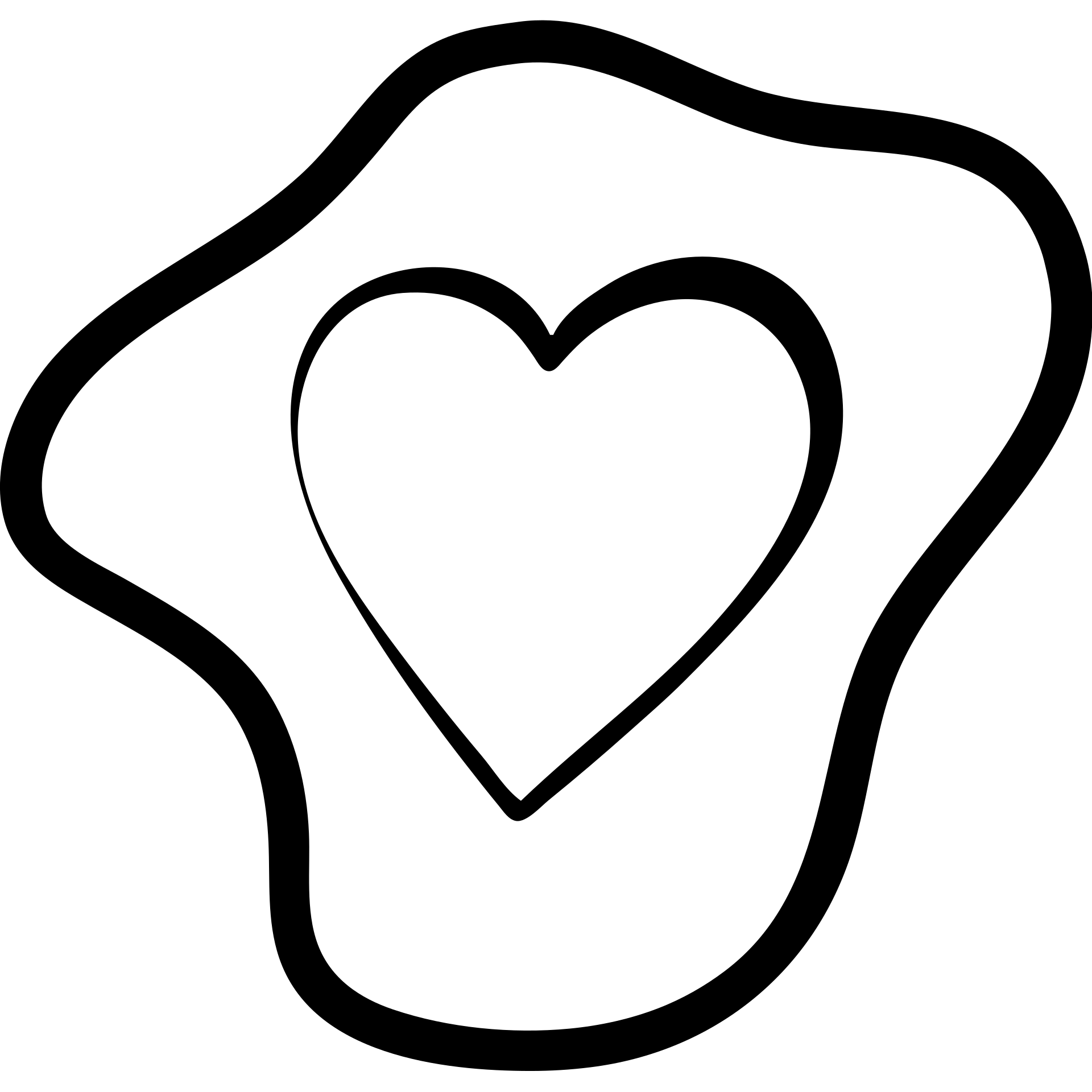life icon with a background shape emoji