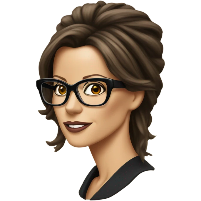Kate Beckinsale with glasses  emoji