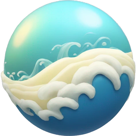 sphere spreading out waves  emoji