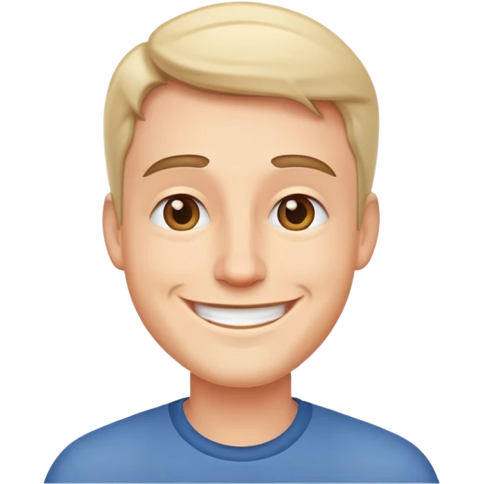 smiling man emoji