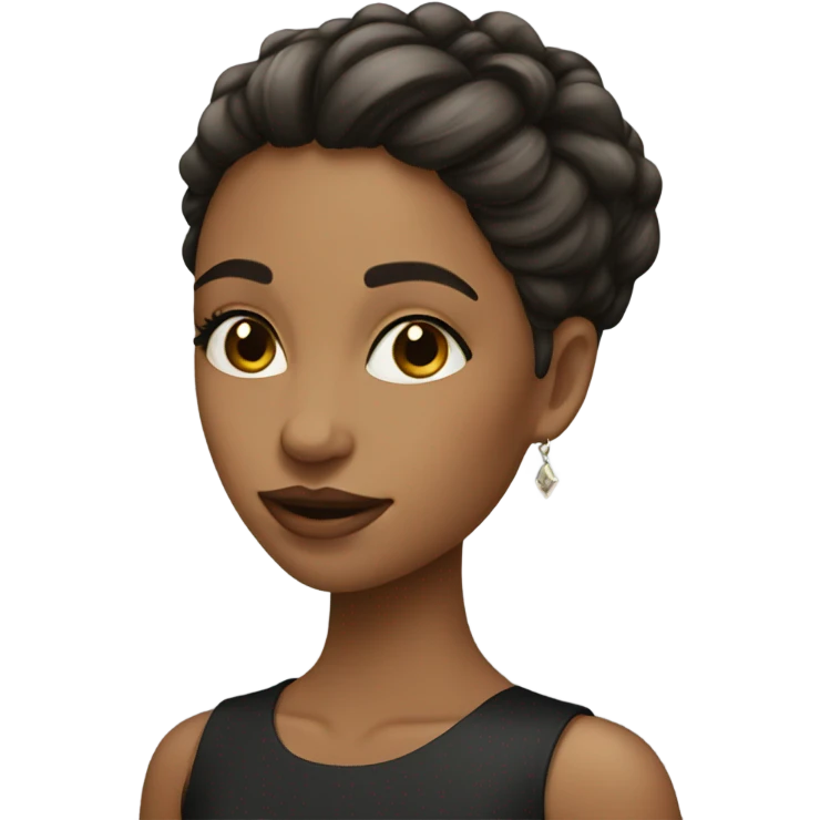 a very beauty girl emoji