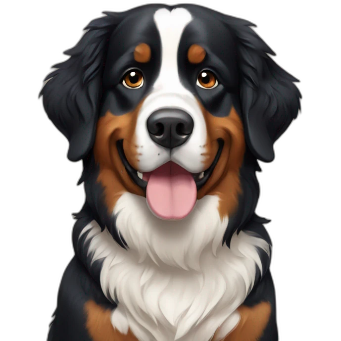 Bernese Mountain emoji