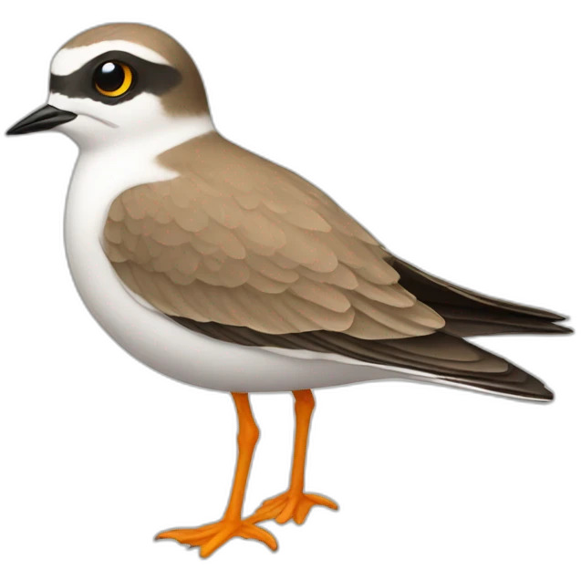 plover with fire emoji