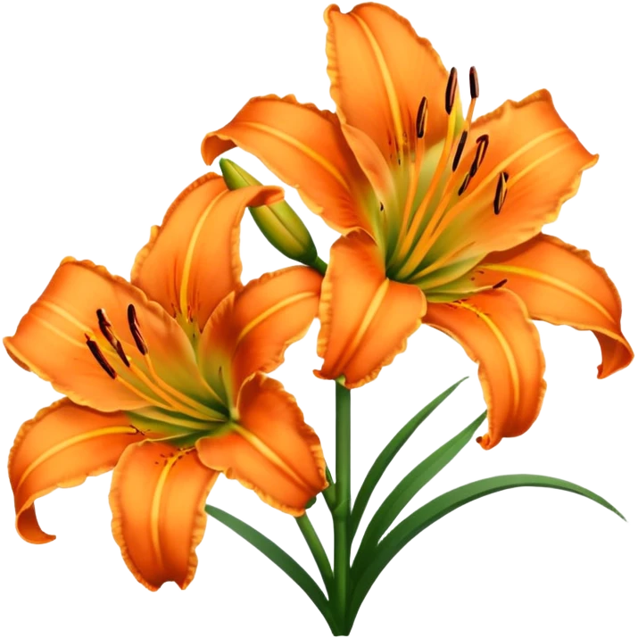 Daylilies emoji  emoji