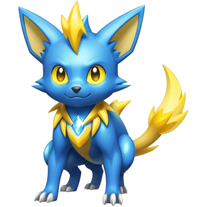  Shiny Sparkly Shinx-Manectric-Fakémon-creature emoji