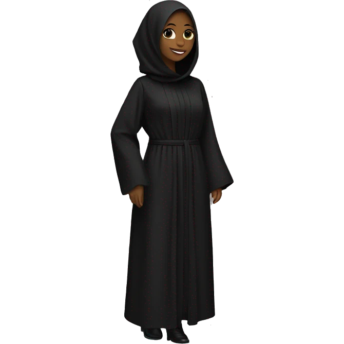 Abaya black emoji