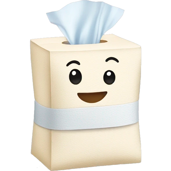 facial tissues emoji
