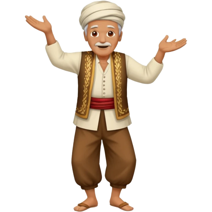  Halay çeken dede emoji