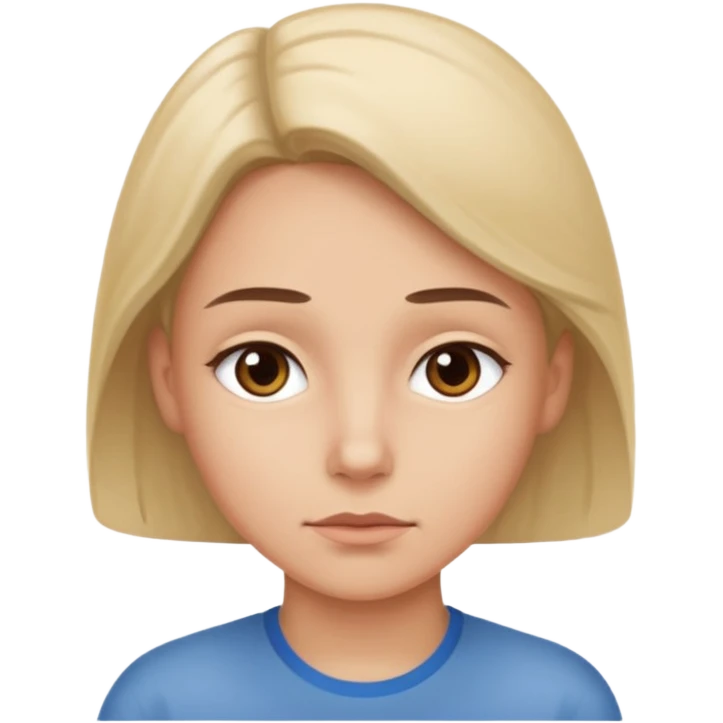 a person having an idea emoji