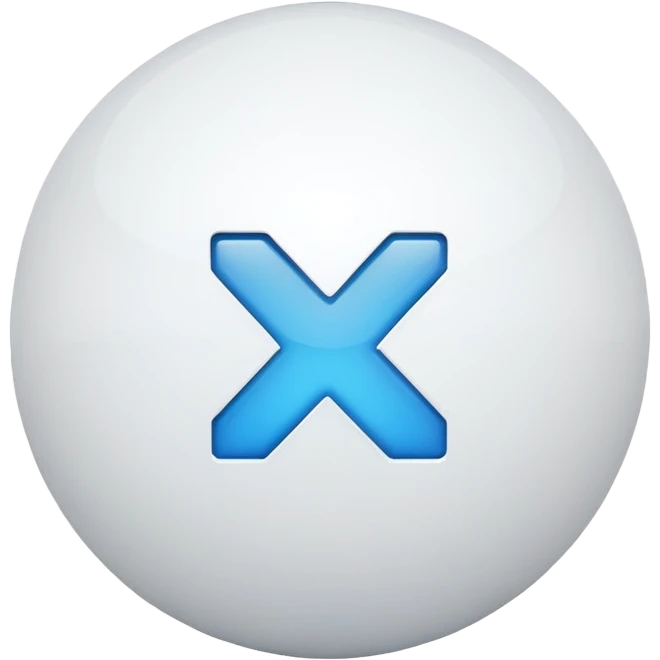 i want a white ball with a plus sign like the smash bros logo emoji