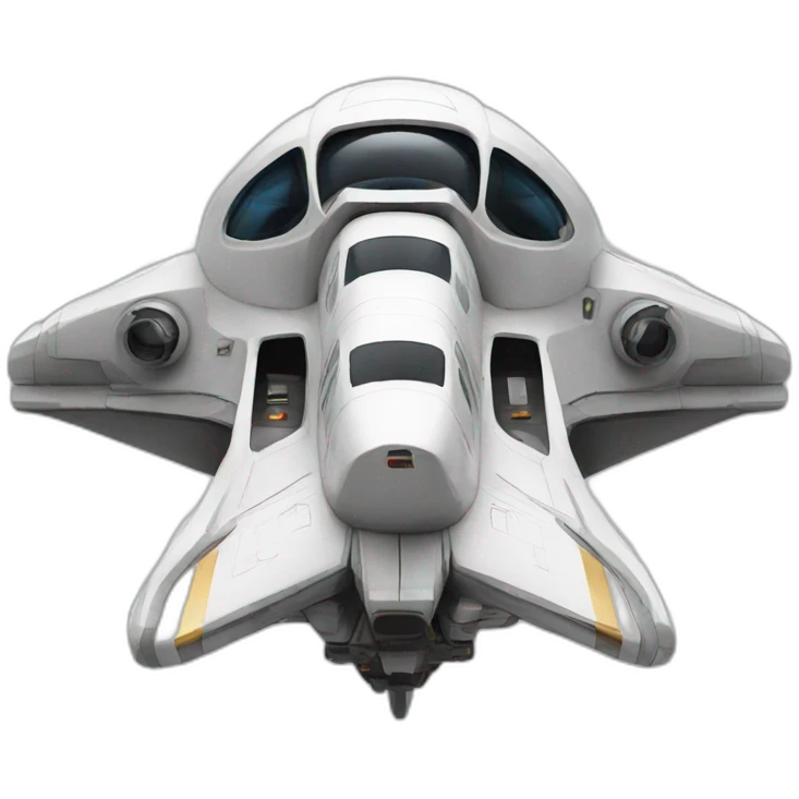luxury spaceship emoji