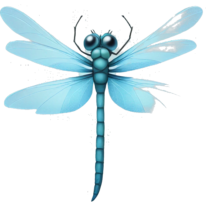 Ice dragonfly emoji