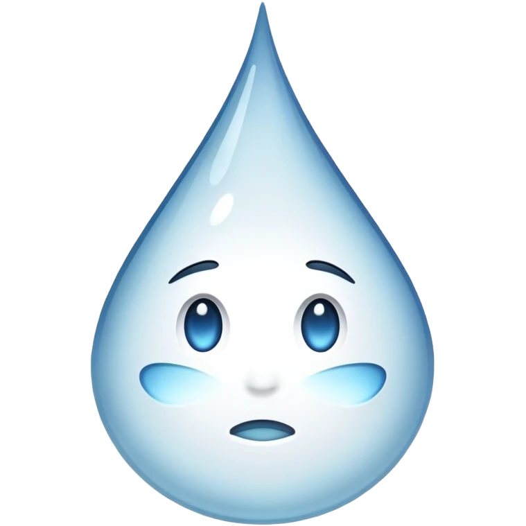 Tear drop emoji