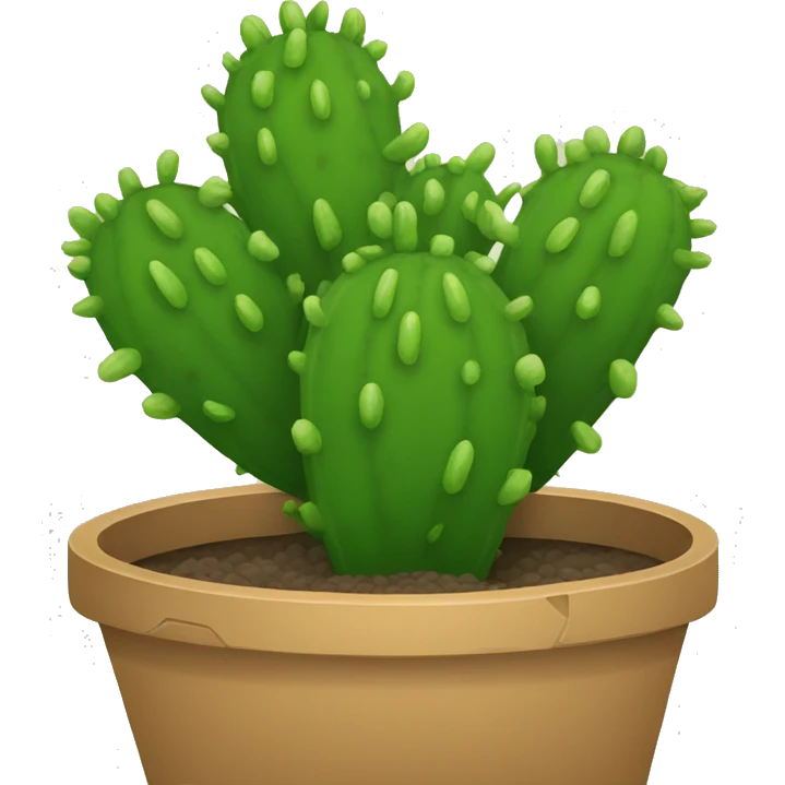 round Nopal emoji