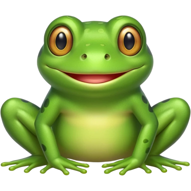 Groovy frog  emoji