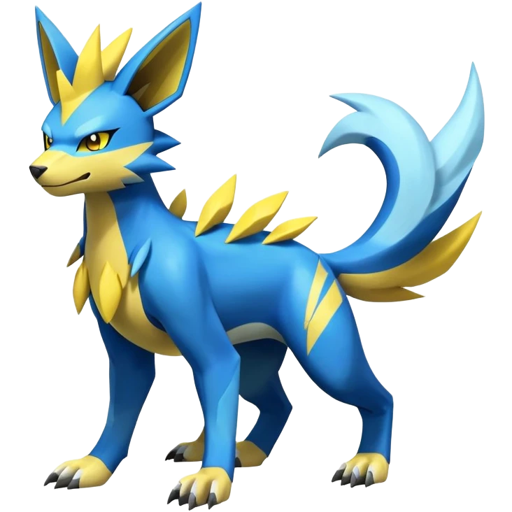 Manectric-Zeraora-Yamper-Fakémon-hybrid-creature (full body)  emoji