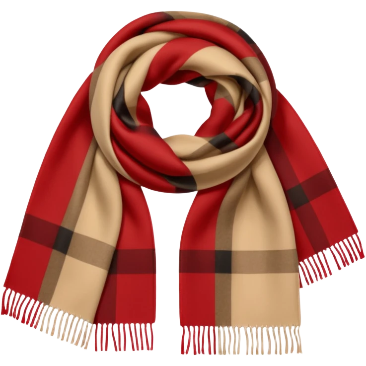 burberry scarf emoji