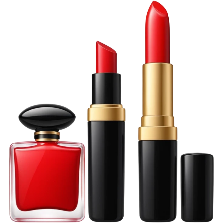 cosmetics (lipstick, perfume, mascara,..) emoji