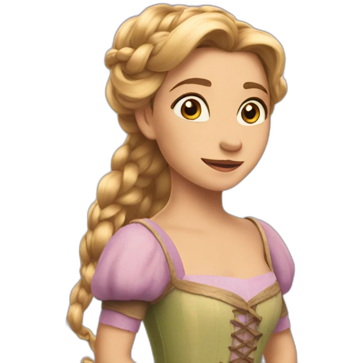 Raiponce emoji